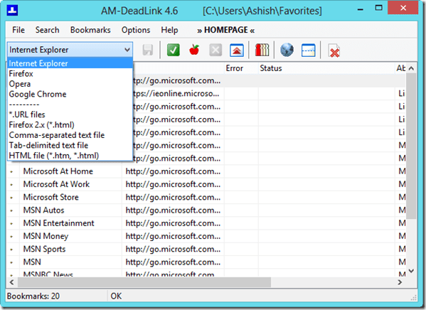 Select Browser