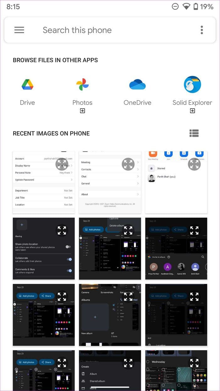 Select picture