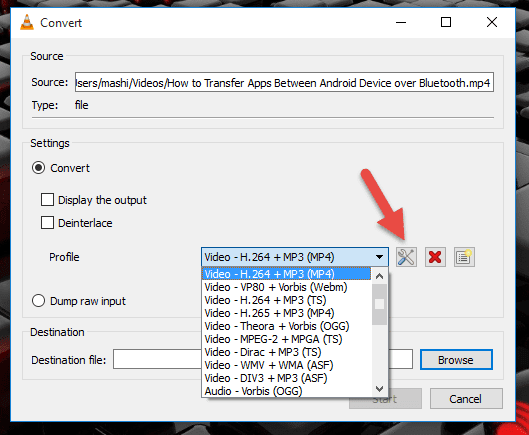 Select Profile