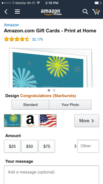 Send Gifts Iphone Giftagram Hintsy Amazon Itunes Apps 10