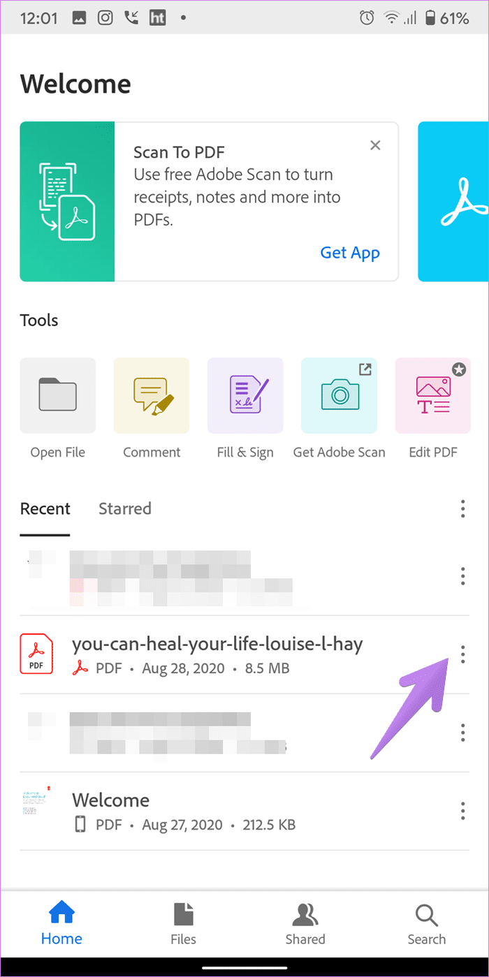 Send pdf from iphone to android 15
