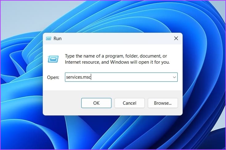 _services in Run tool