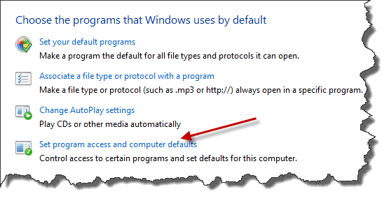 Set Program Access