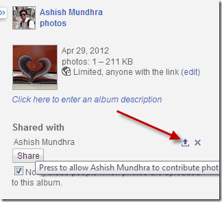 Share And Contribute