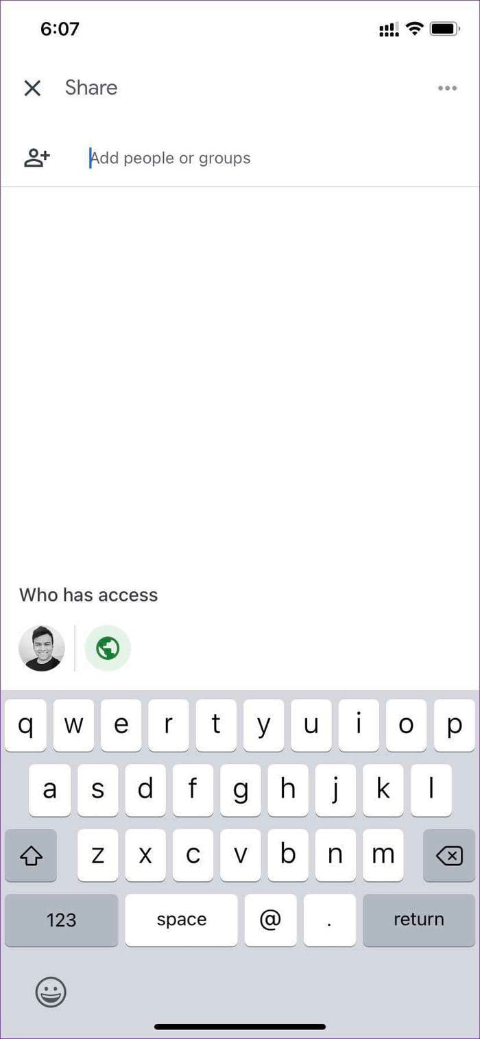 Share google drive folder