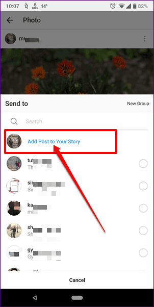 Share Instagram Posts To Story Or Turn Off Sharing 2