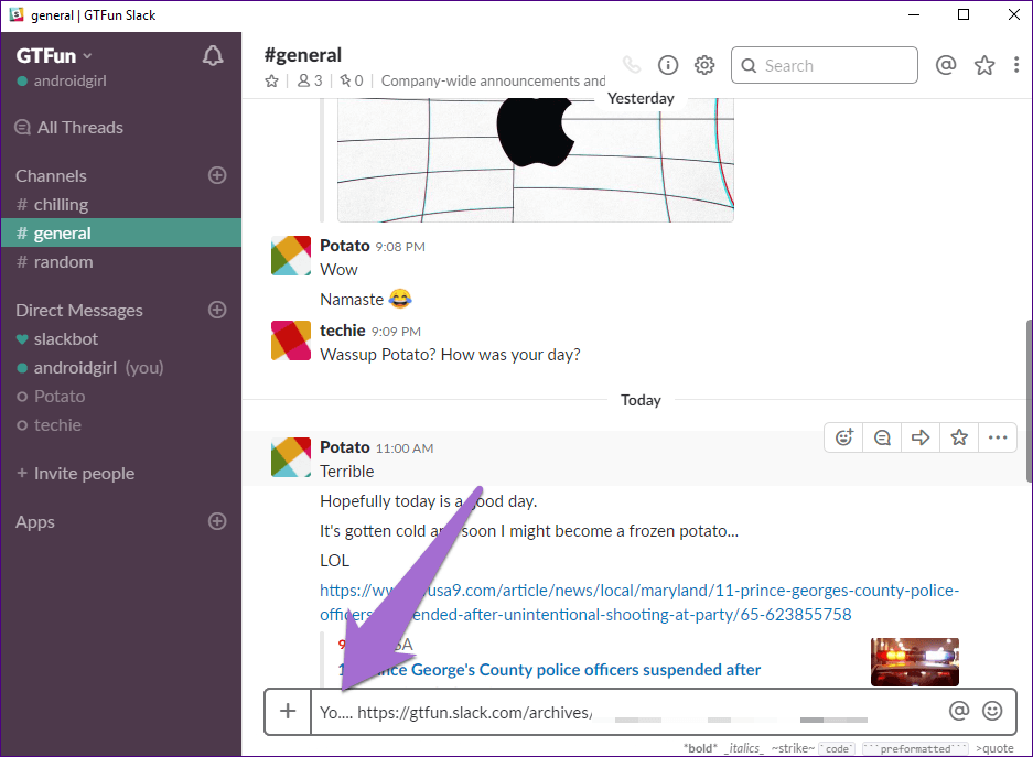 Slack Tips Tricks 64