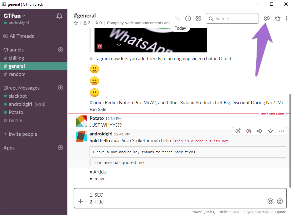 Slack Tips Tricks 81