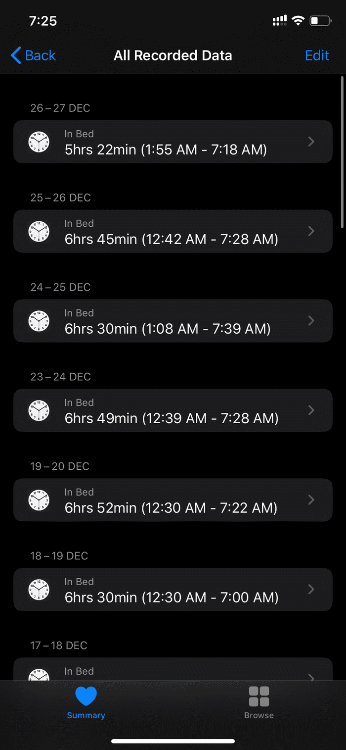 Sleep Data1