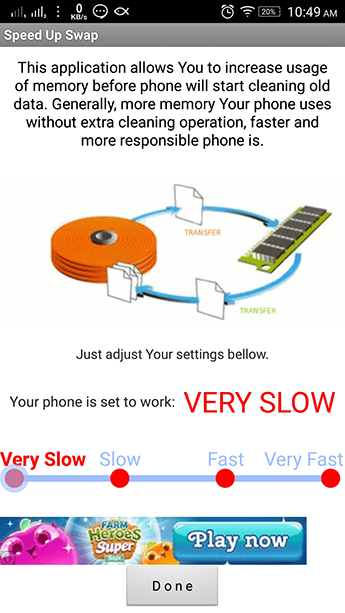 Speed Up Swpap 1