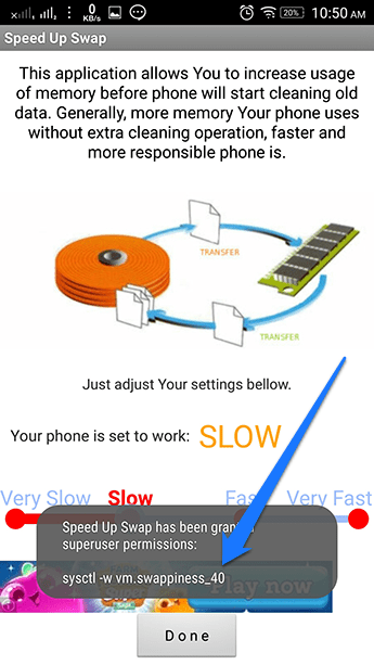 Speed Up Swpap 2