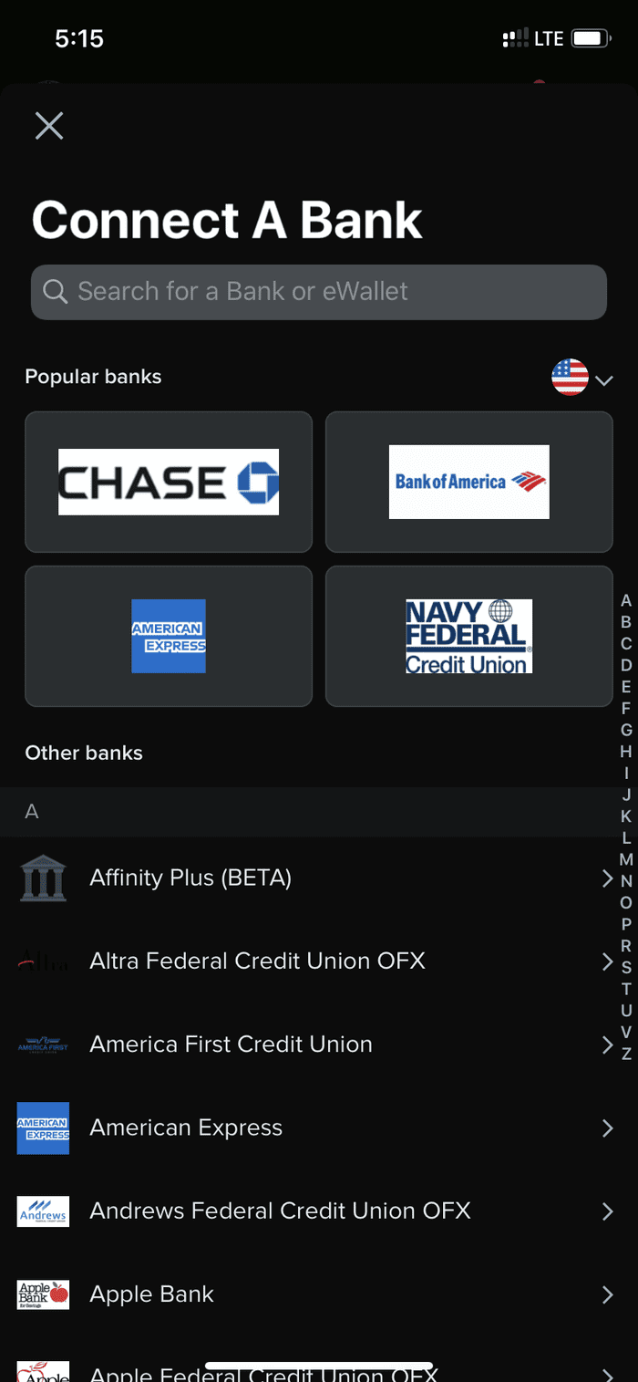 Spendee bank