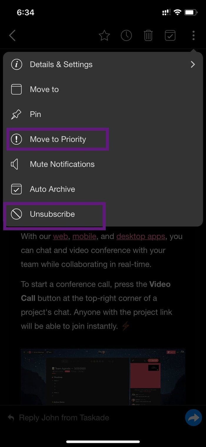 Spike unsubscribe