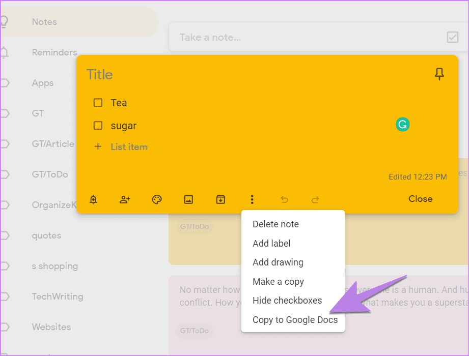 Sticky notes vs google keep 8