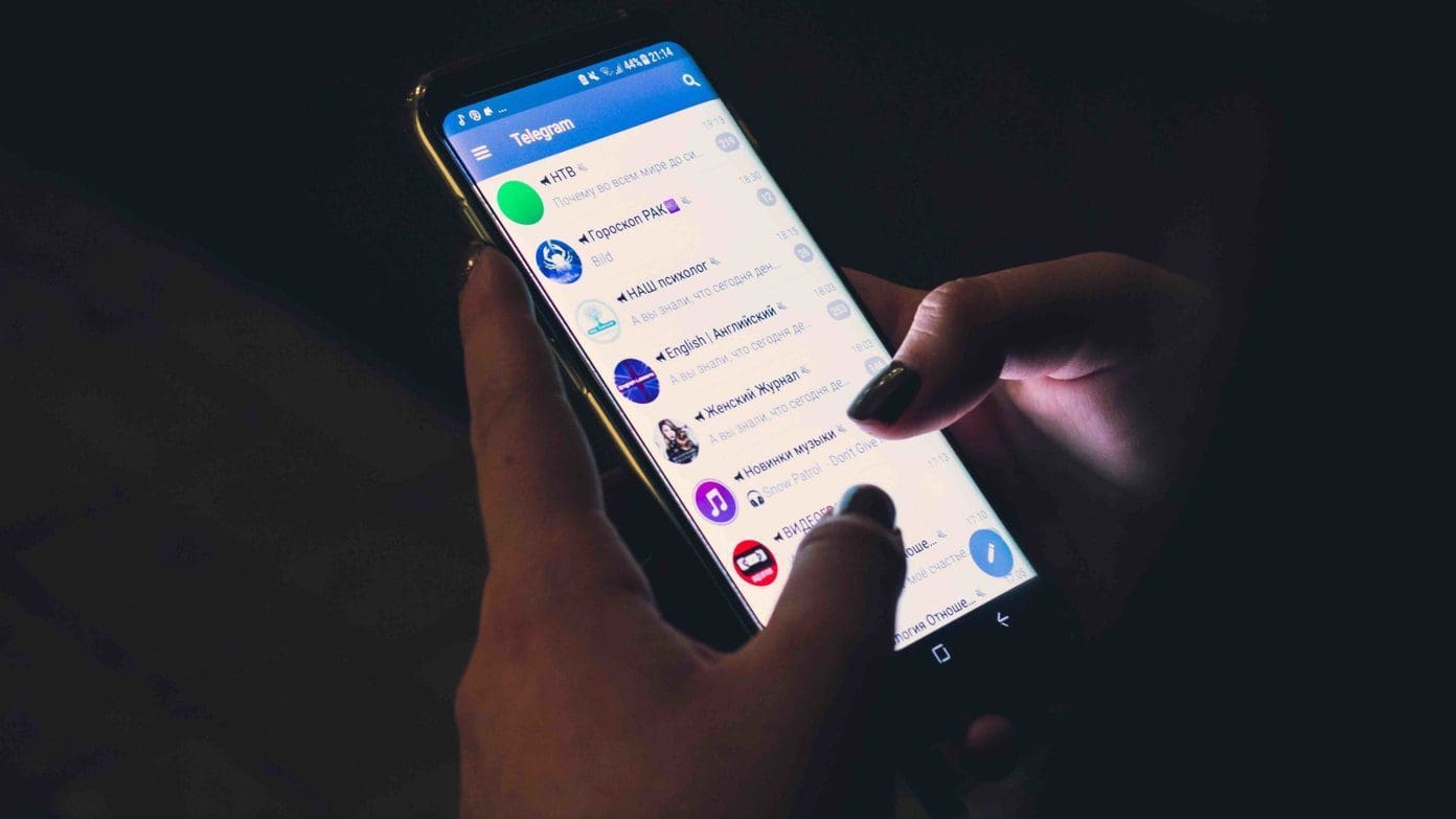 Stop telegram from saving photos and videos