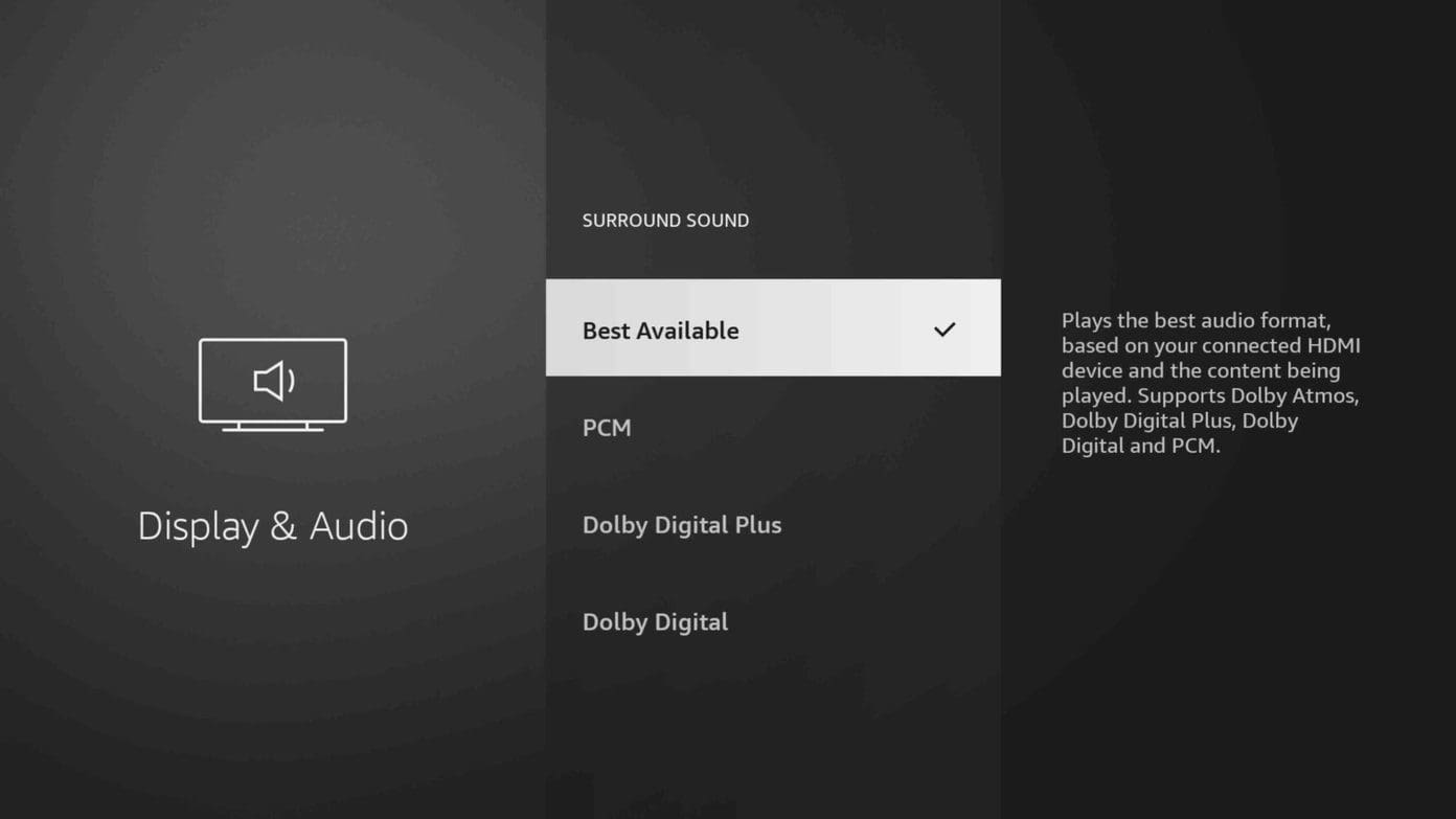 Surround sound