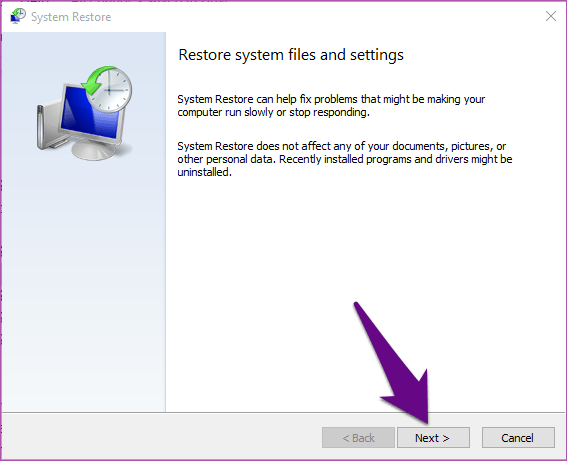 System Restore 4