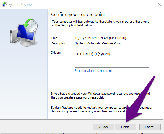 System Restore 7