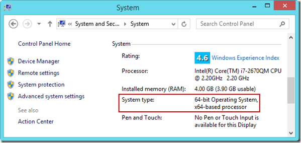 System Type