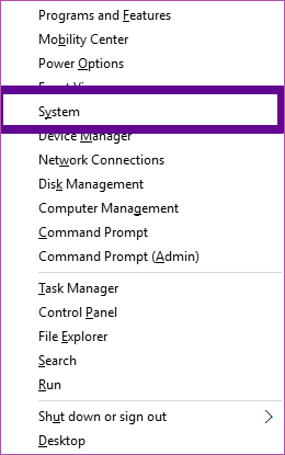 System