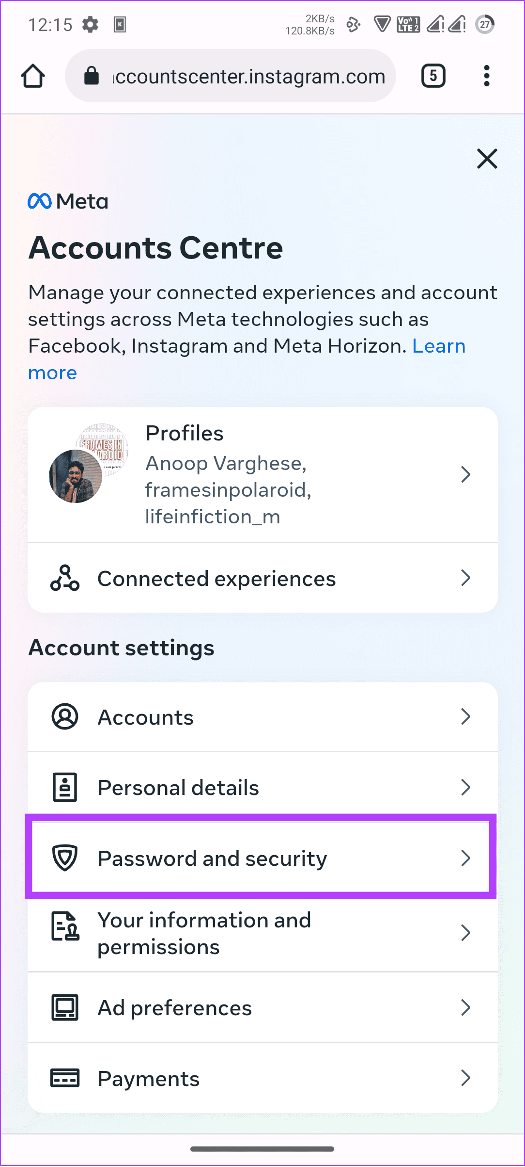tap passwords and security