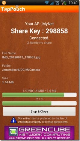 Tap Wifi File Sharing Android 6