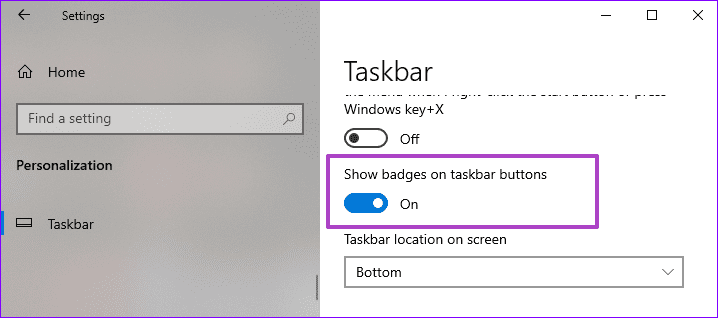 Taskbar notifications not working windows 10 01