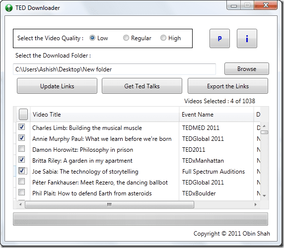 Ted Downloader