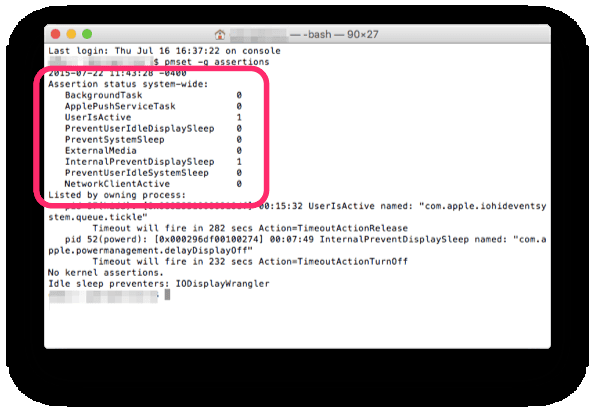 Terminal Assertions