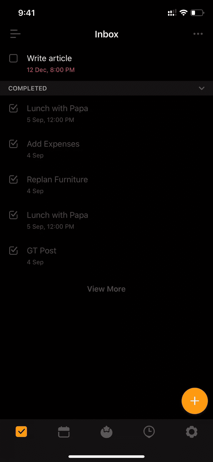 Ticktick Ui