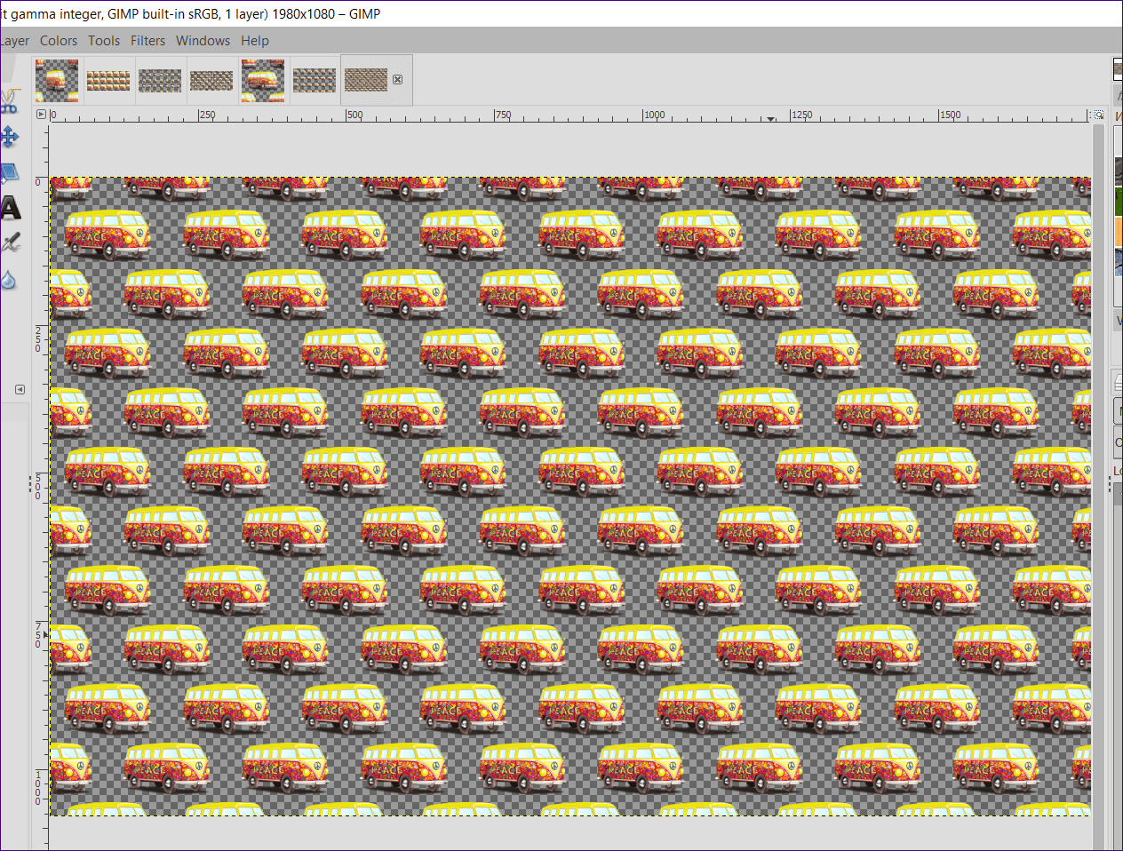Tile image gimp 25