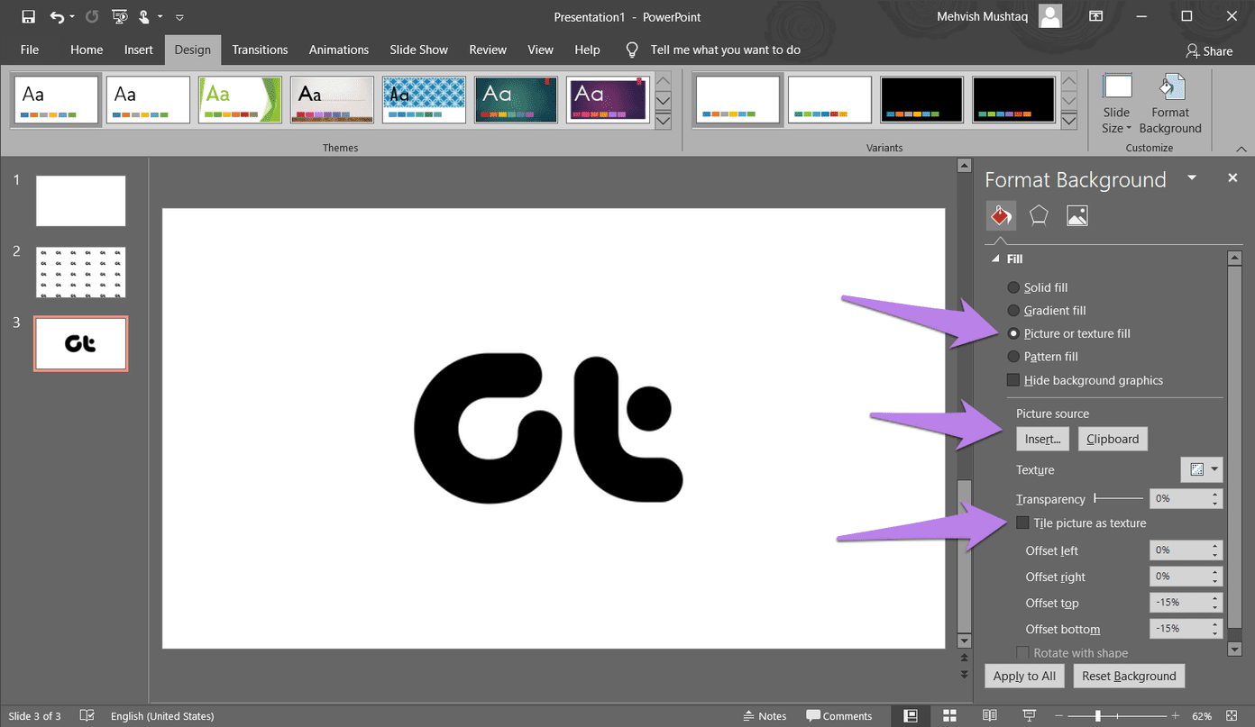 Tile image in windows without photoshop 11