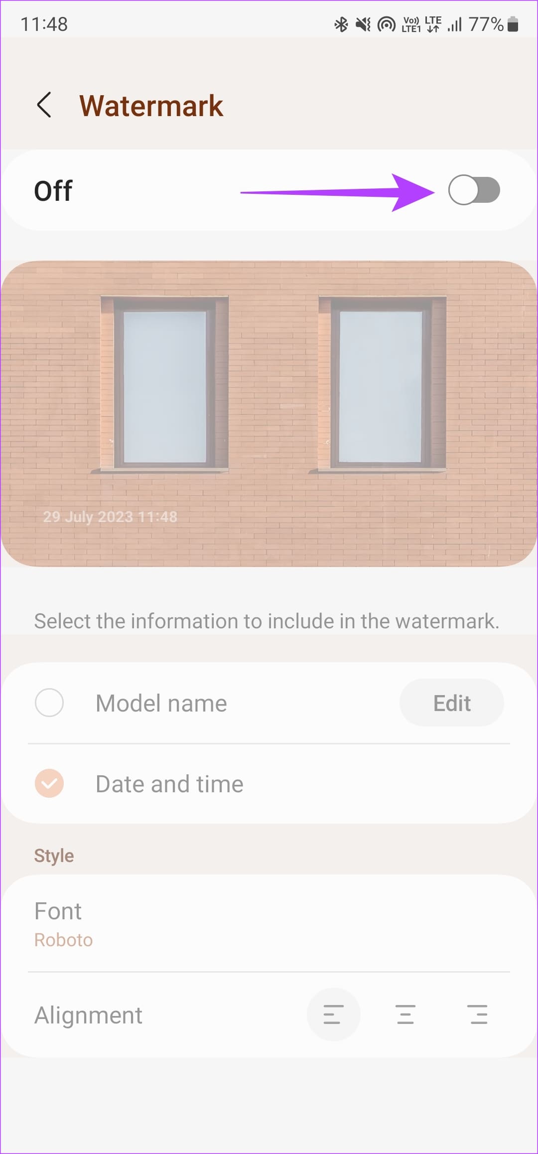 timestamp android phone 3