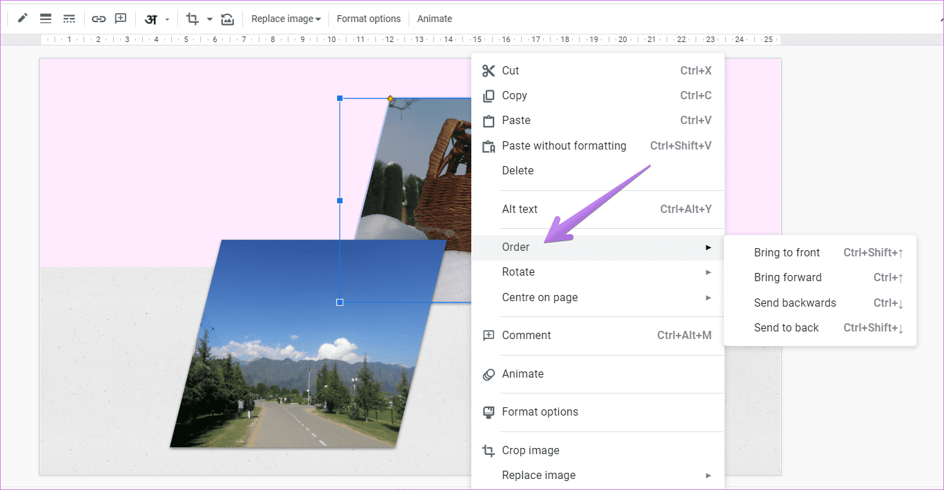 Tips to edit images in google slides 9