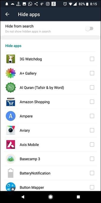 Top Evie Launcher Features 11