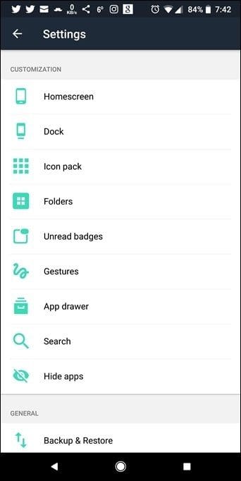 Top Evie Launcher Features 12A
