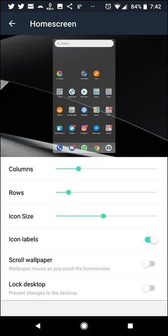Top Evie Launcher Features 2