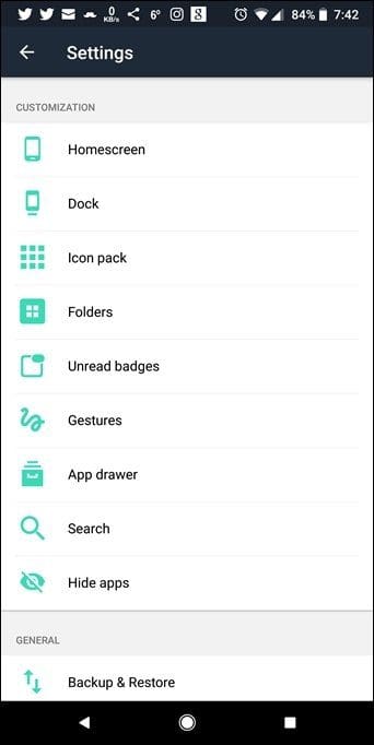 Top Evie Launcher Features 3