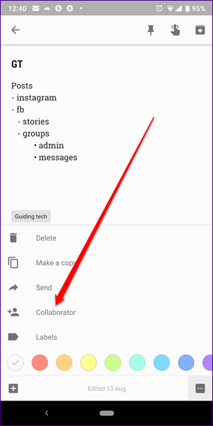 Transfer Migrate Google Keep Notes To Another Account 7
