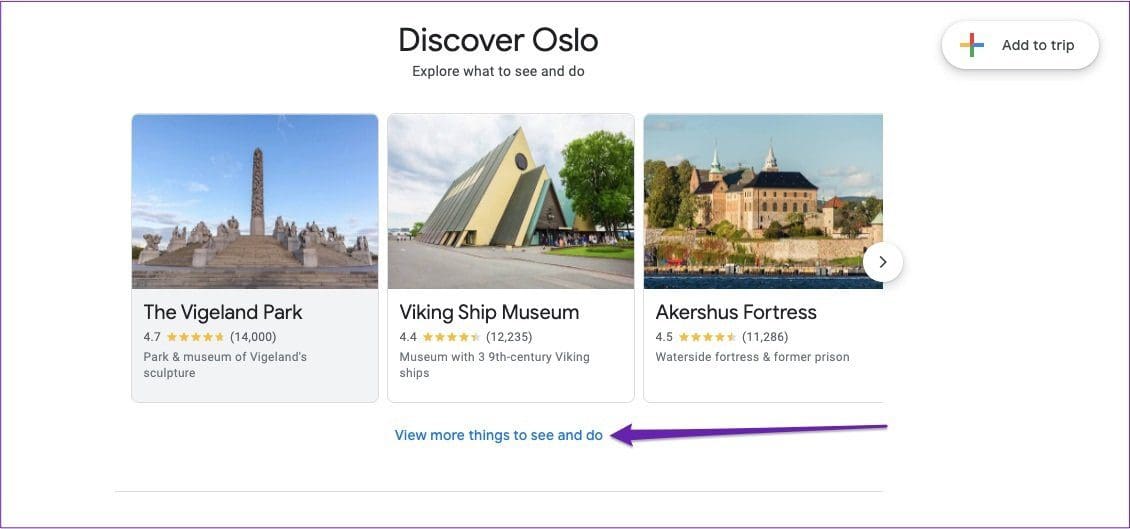 Trip ideas google travel