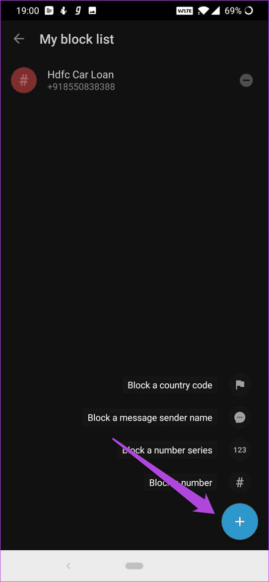 Truecaller Block