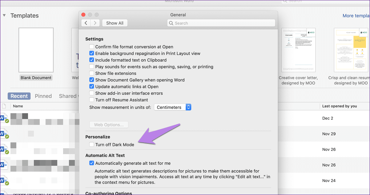 Turn Off Dark Mode In Microsoft Office Word Excel Powerpoint 13