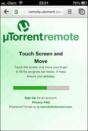 U Torrent I Phone Slide