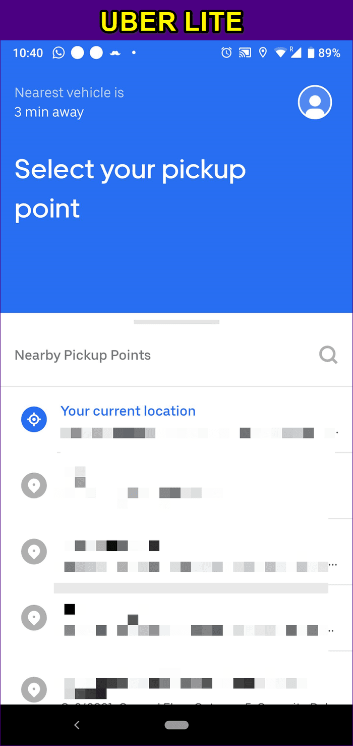 Uber Vs Uber Lite Differences 3