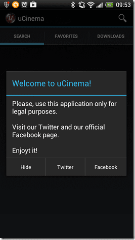 Ucinema Agreement