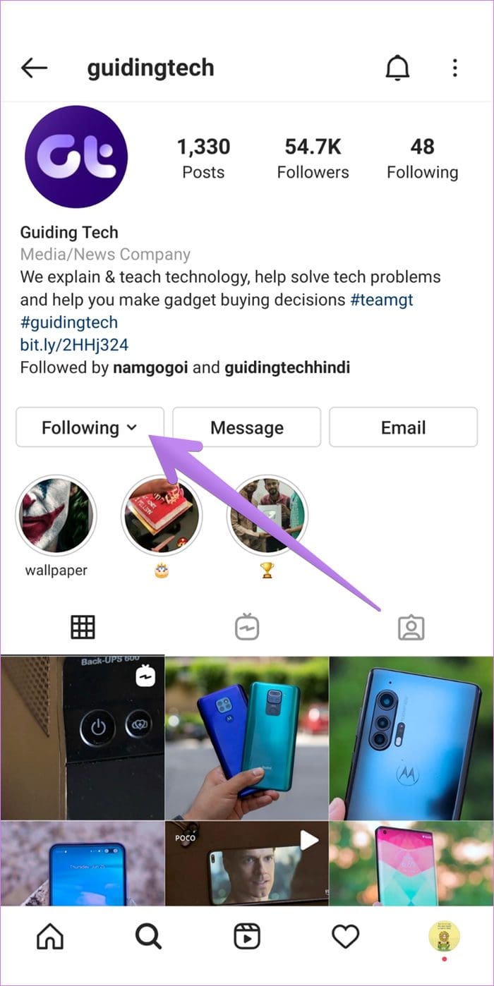 Unmute on instagram 1