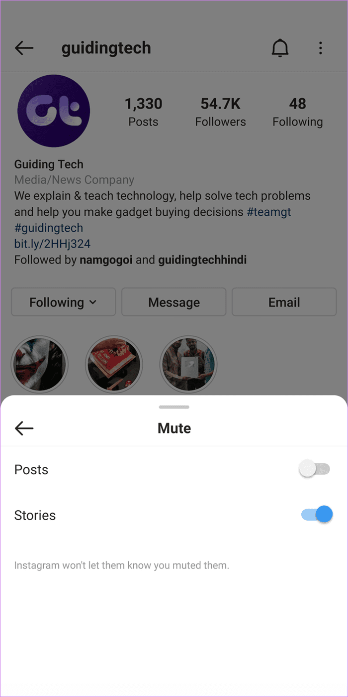 Unmute on instagram 3