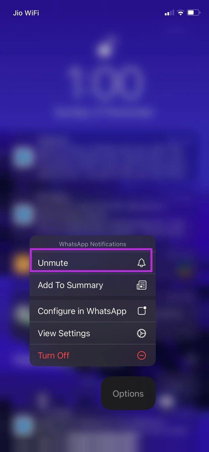 Unmute whatsapp notification