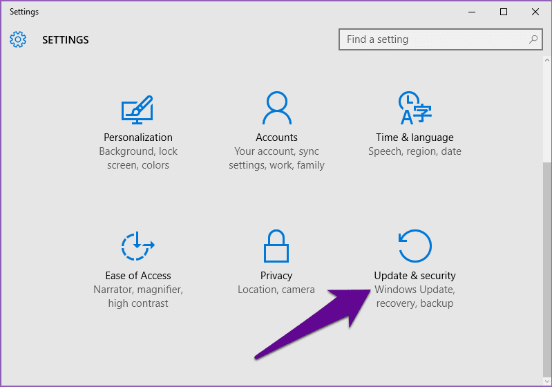 Update And Security