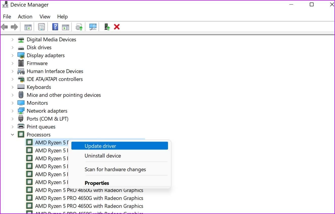 Update graphics driver